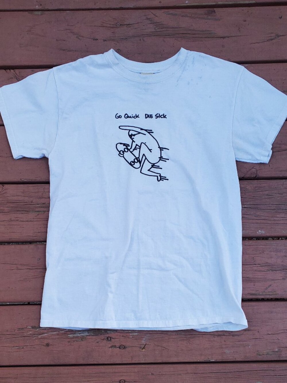 Leon Karssen Go Quick, Die Sick Tee - Size M
